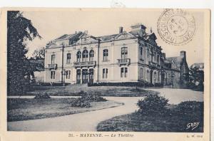 BF11443 mayenne le theatre france front/back image