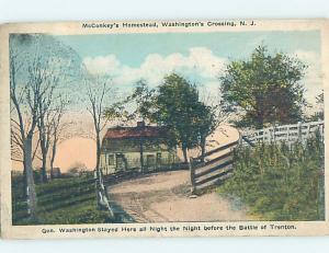 W-Border GEORGE WASHINGTON HOMESTEAD Washington'S Crossing By Trenton NJ d1916