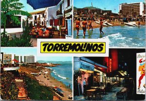 Spain Torremolinos Costa Del Sol Vintage Postcard BS.25