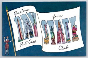 Bay State Postcard Collectors Club Massachusetts Postcard U27