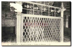 Old Postcard Kairouan Mosque of the Barber's Tomb Marabout