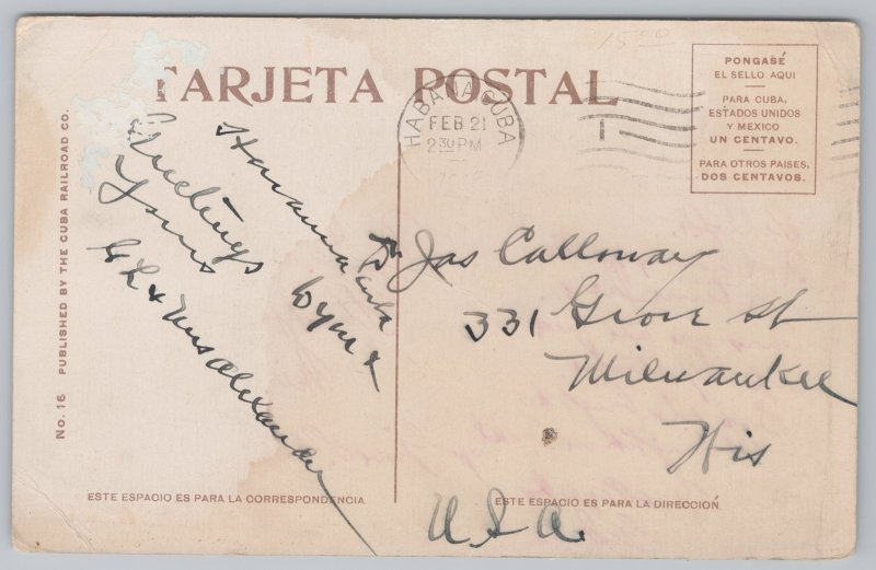 Transportation~Air View Coffee Planters Home~Vintage Postcard