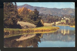 Santa Barbara, California/CA Postcard, Bird Refuge, Montecito Country Club, Golf