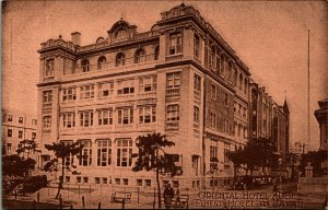 Oriental Hotel Kobe Japan UNP 1910sDB Postcard Unused J6
