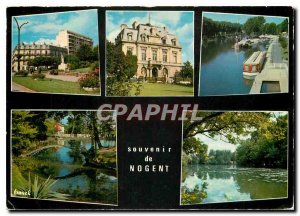 Modern Postcard Souvenir of Nogent Various aspect of the city