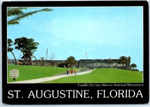 Postcard - Castillo de San Marcos National Monument, St. Augustine, Florida, USA