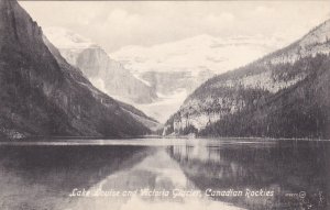 ALBERTA, Canada, 1900-1910´s; Lake Louise And Victoria Glacier, Canadian Roc...