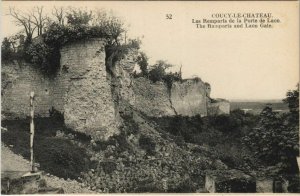 CPA COUCY-le-CHATEAU Les Remparts de la Porte de Laon (152051)