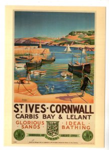 St Ives, Cornwall, Carbis Bay & Lelant, England,  Great Western Railway