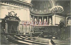 Old Postcard Paris Luxembourg Palace Hall of Sittings of the Senate