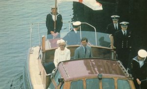 Princess Diana at St Andrews Fishing Port Brunswick Canada Postcard