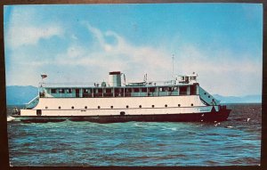 Vintage Postcard 1950's M.R. Chessman Ferry Astoria Oregon to Megler, Washington