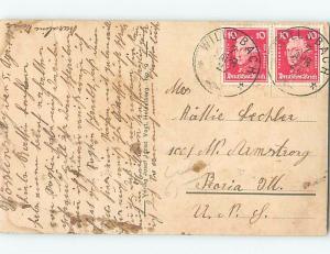 Old Postcard LARGE BUILDING Heidelberg Germany F5536