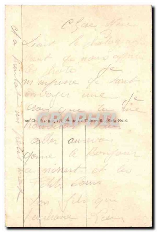 Old Postcard Metz Gate Sarpenoise