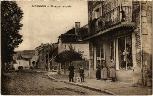 CPA POISSONS - Rue principale (995379)