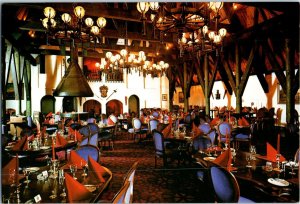 Camelot Restaurant Chateau Regency Christchurch New Zealand Postcard