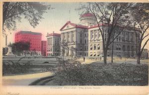 Toledo Ohio Court House Street View Antique Postcard K51177