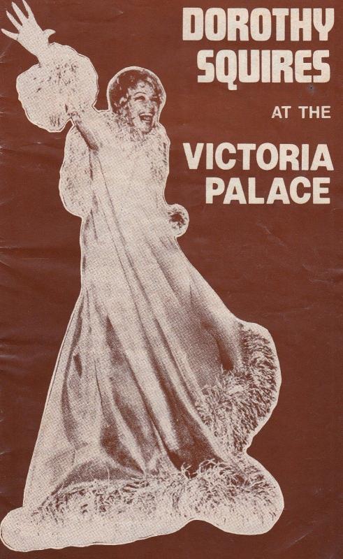 Dorothy Squires from Victoria Palace 1977 Live Concert Theatre Programme