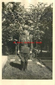 Russian Military, RPPC, World War II, Soldier in Uniform