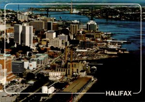 Canada Nova Scotia Halifax Aerial View