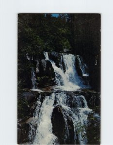 Postcard Katahdin Falls Baxter Park Northeast Piscataquis Maine USA