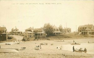 North Weymouth Massachusets RPPC Photo Postcard Beach #2004 Roper 21-12486