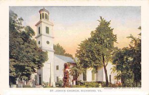 St John's Church Richmond Jamestown Exposition 1907 Virginia postcard