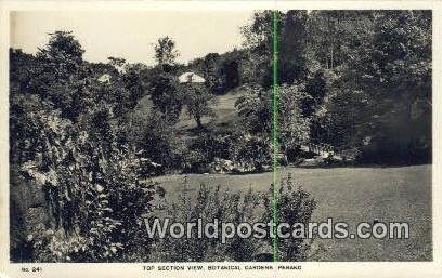 Botanical Gardens Penang Malaysia Writing On Back 