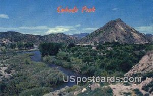 Embudo Peak in Rio Grande River, New Mexico