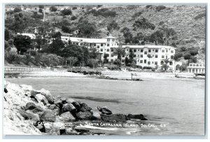 St. Catherine Hotel Santa Catalina Island California CA RPPC Photo Postcard