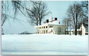 Postcard - Mount Vernon, East Front - Virginia