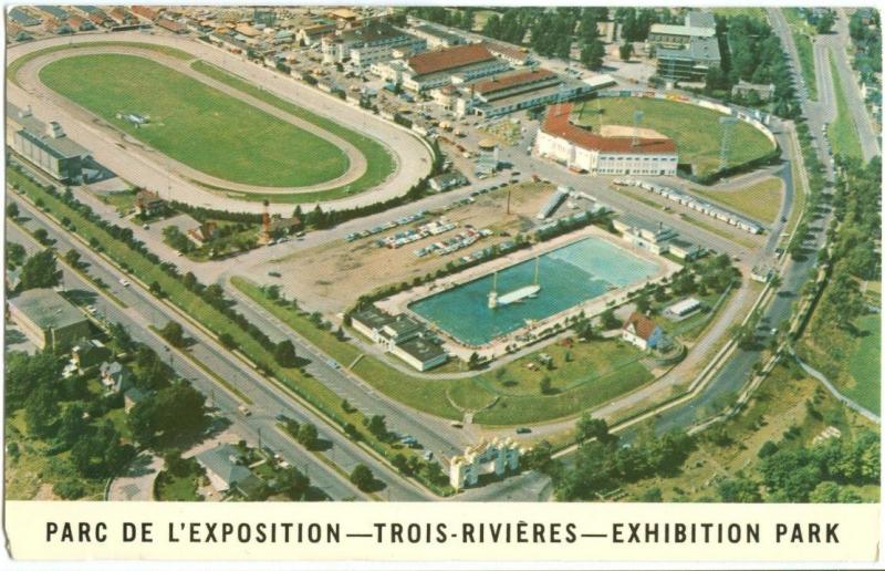 Canada, Parc de L´Exposition, TROIS-RIVIERES, Exhibition Park Aerial view