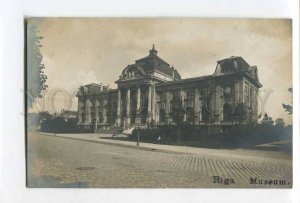 287427 LATVIA RIGA museum Vintage photo postcard