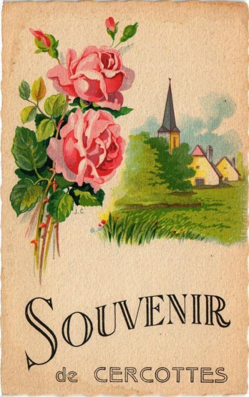 CPA Souvenir de CERCOTTES (228230)