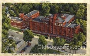 Clifton Springs, New York NY, USA Medical Hospital 1943 postal used 1943