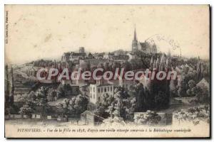 Old Postcard Pithiviers View Of The City 1838