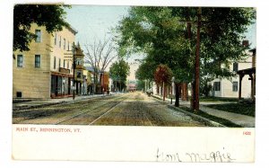 VT - Bennington. Main Street