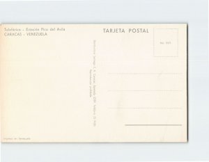 Postcard Teleférico, Estación Pico del Avila, Caracas, Venezuela