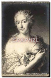 Old Postcard Museum of Versailles Boucher Jeanne Antoinette Poisson