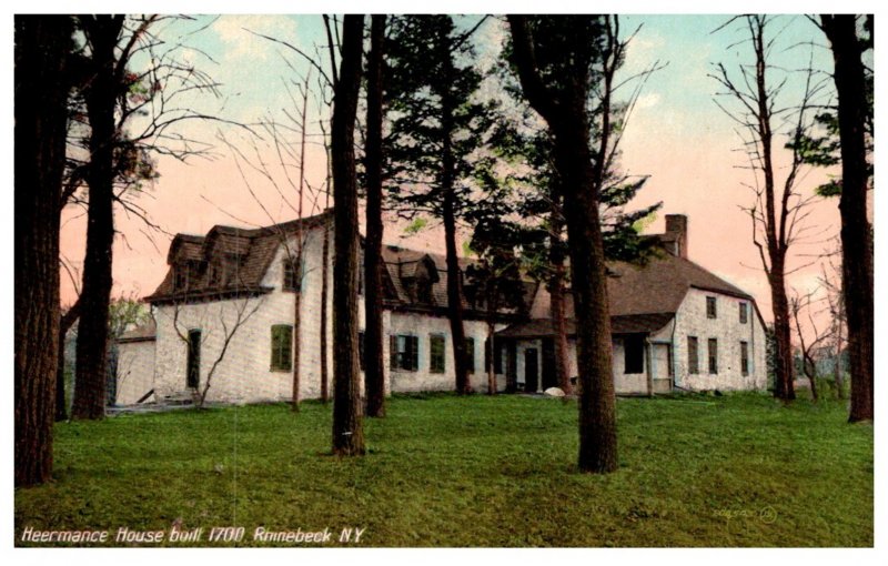 New York  Rhinebeck ,  heermance House built 1700