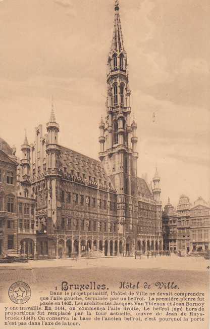 Hotel de Ville - Brussels, Belgium - DB