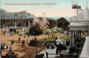 Toronto Ontario Manufacturers Building Exhibition Unused Postcard G80