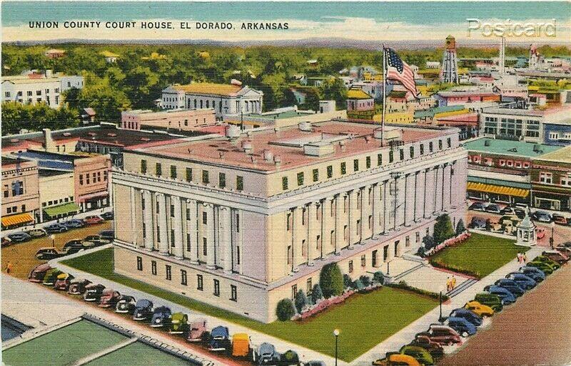 AR, Eldorado, Arkansas, Union County Court House, Colourpicture No. 15489