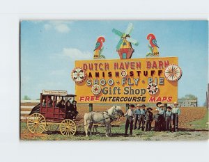 Postcard Dutch Haven Barn, Pennsylvania