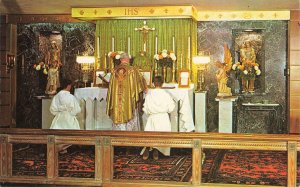 Dorchester MA St. Kevin Church Main Altar IHS, Postcard