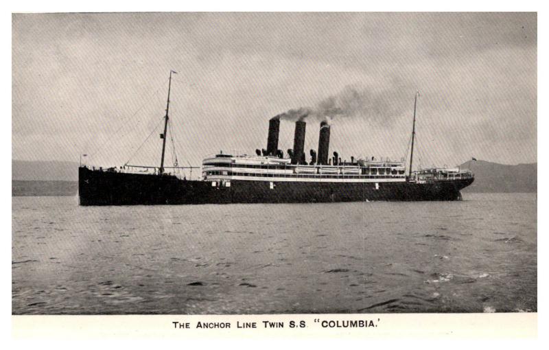 S.S. Columbia, The Anchor LIne , RPC