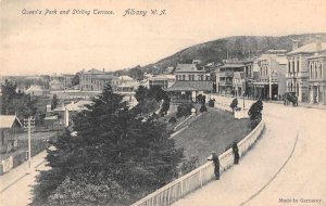 Albany Western Australia Queen's Park and Stirling Terrace Postcard JJ649367