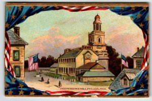 4th Of July Postcard Philadelphia Pennsylvania Independence Hall Tuck Series 159