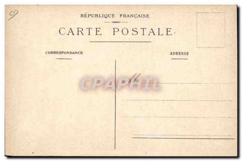 Old Postcard picking flowers & # 39oranger Parfumerie Molinard Grasse Court