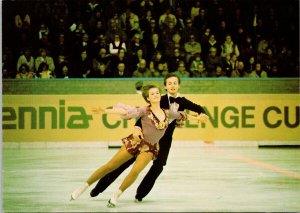 Skaters Susi & Peter Handschmann Ennia Challenge Cup Austria 1978 Postcard C7